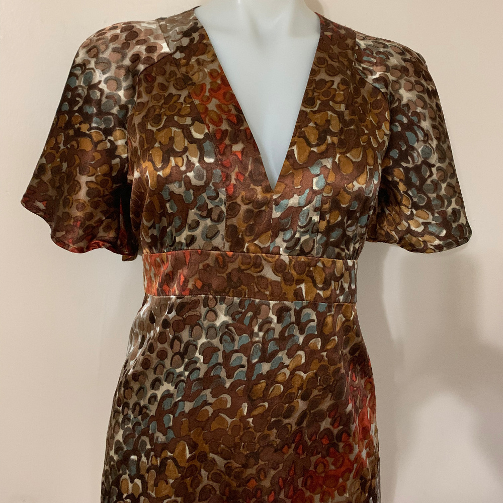 New York & Company brown blouse